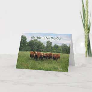 Grupp-kort för Farewell Kort