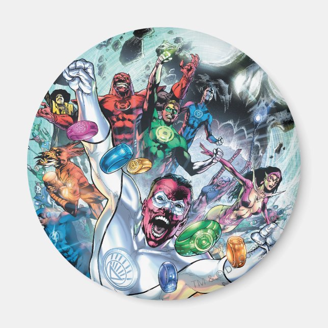 Grupp med Ringar Magnet (Framsidan)