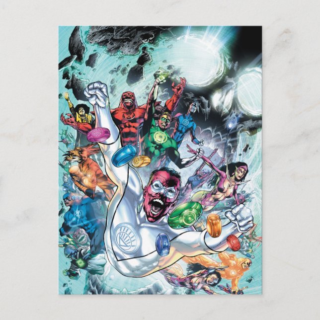 Grupp med Ringar Vykort (Framsida)