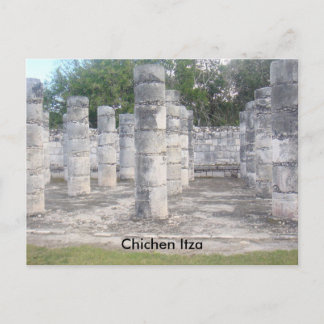 Grupp med tusen kolumner vykort