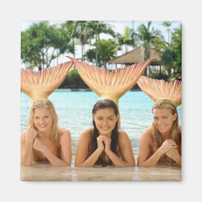 Grupp på bålen magnet (Framsidan)