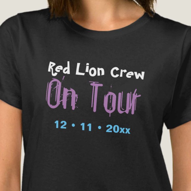 Grupp På Turné T Shirt (Skapare uppladdad)