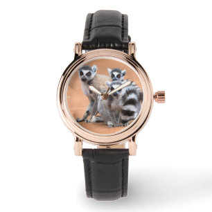 Grupp Ring-Tail Lemurs Armbandsur