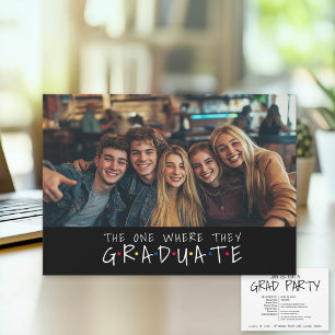 Grupp Studenten Firande 1 Pic Många Namn Inbjudningar