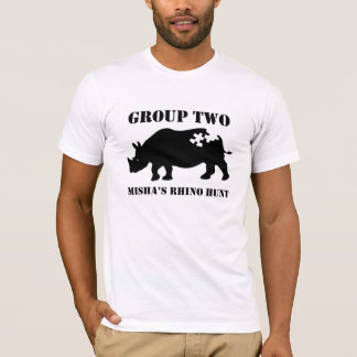 Grupp två för design 5 t-shirt
