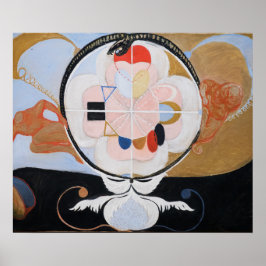 Grupp VI, Evolution Nr. 13, Hilma af Klint Poster