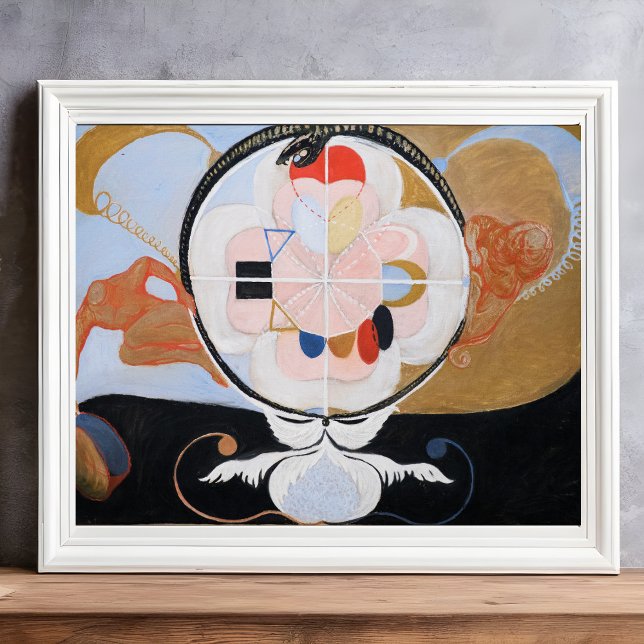 Grupp VI, Evolution Nr. 13, Hilma af Klint Poster (Skapare uppladdad)