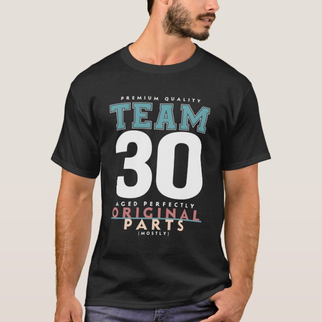 Gruppålder 30 t shirt (Framsida)