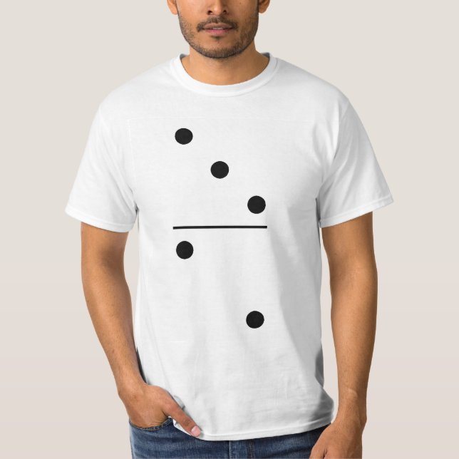 Gruppdräkt för domino 3-2 t-shirt (Framsida)