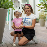 GRUPPENS DAUGHTER T SHIRT<br><div class="desc">För brudgummen som har en ung dotter, klär henne i en passande t-shirt till resten av bröllopsfesten. Det står "DAUGHTER of the GROOM". Samma text och färg upprepar sig på baksidan av denna t-shirt. Texten är en bild så att färg kan ändras till vad du vill.</div>