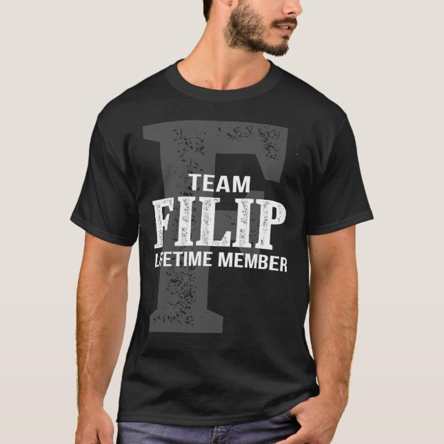 Gruppens FILIP-livstid T Shirt (Framsida)