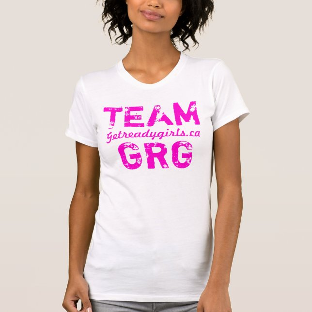 Gruppens GRG racerback-tanktop Tee Shirt (Framsida)