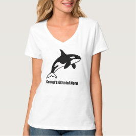 Gruppens officiella nörd eller minimalistisk grafi t shirt