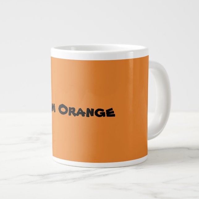 Gruppens Orange Jumbo Mugg (Framsida höger)