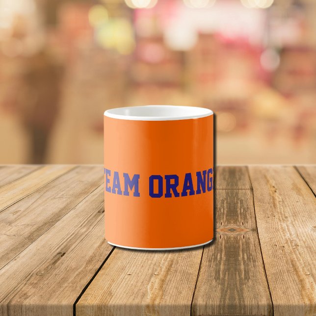 Gruppens Orange Kaffemugg (Skapare uppladdad)