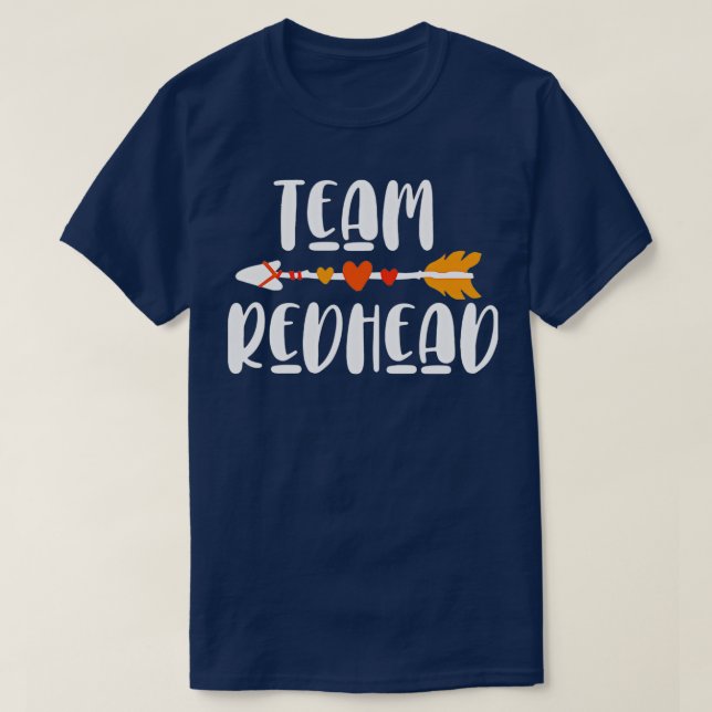 Gruppens Rödhårig 1 T Shirt (Design framsida)