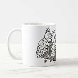 Gruppera Chatta Kaffemugg