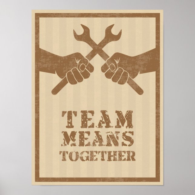 Gruppera elak tillsammans poster (Framsidan)