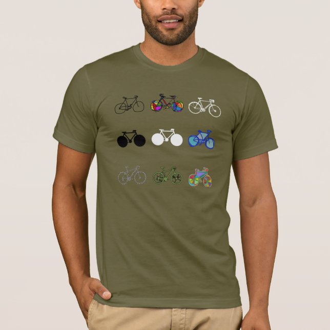 grupperade cyklar tee (Framsida)
