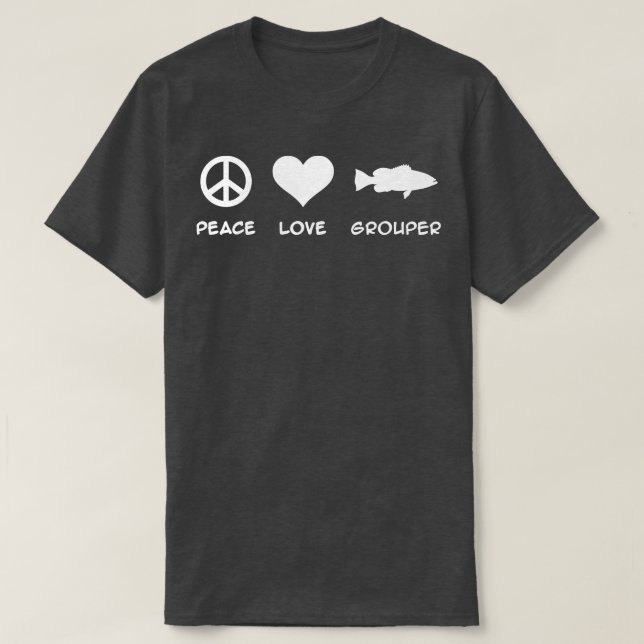 Grupperfiske T Shirt (Design framsida)
