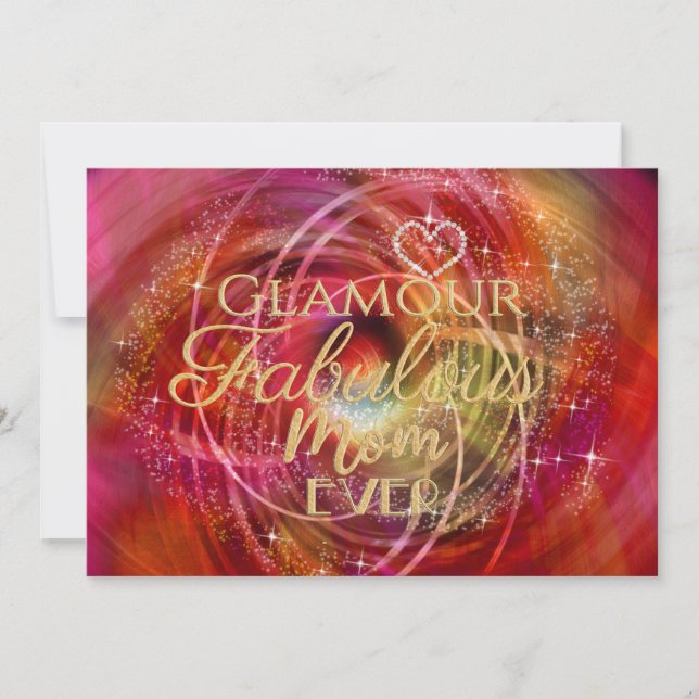 Grupperingskort för Fabulous Mamma Julkort (Framsida)