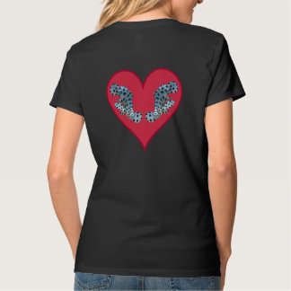 Grupperingstvillingar i ett rött hjärta - Illustra T Shirt
