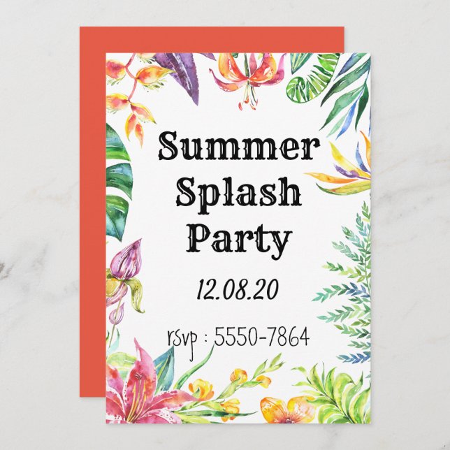 Gruppinbjudan Inbjudningar (Fram/baksida)