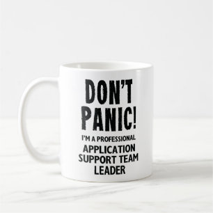 Gruppledare för programsupport kaffemugg