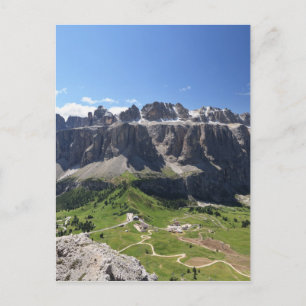 Gruppo Sella och passo Gardena Vykort