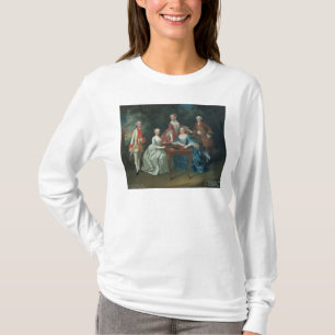 Gruppporträtt av leka för Harrach familj T-shirt