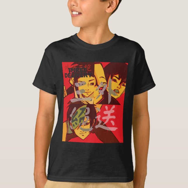 GruppT-tröja för tre Delivery™ Tee (Framsida)