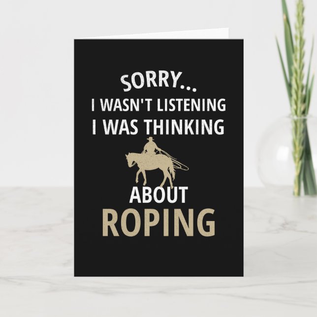 Gruppuppringning | Rodeo Roper Horse Roping Calf R Kort (Framsida)