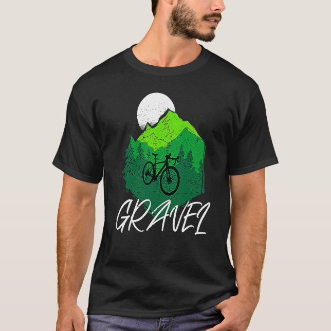 Gruscykel Grus Grus cykel T Shirt (Framsida)