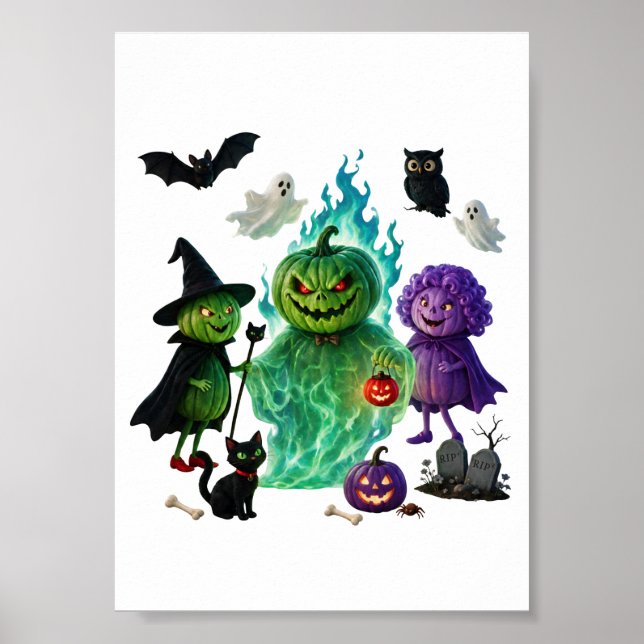 Gruselspaß mit der Monsterbande  Poster (Framsidan)