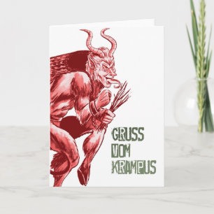 Gruss Vom Krampus Helgkort