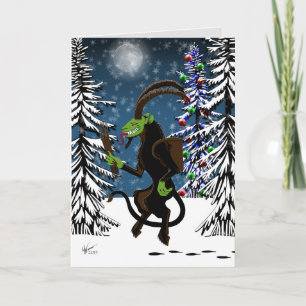 Gruss vom Krampus Helgkort
