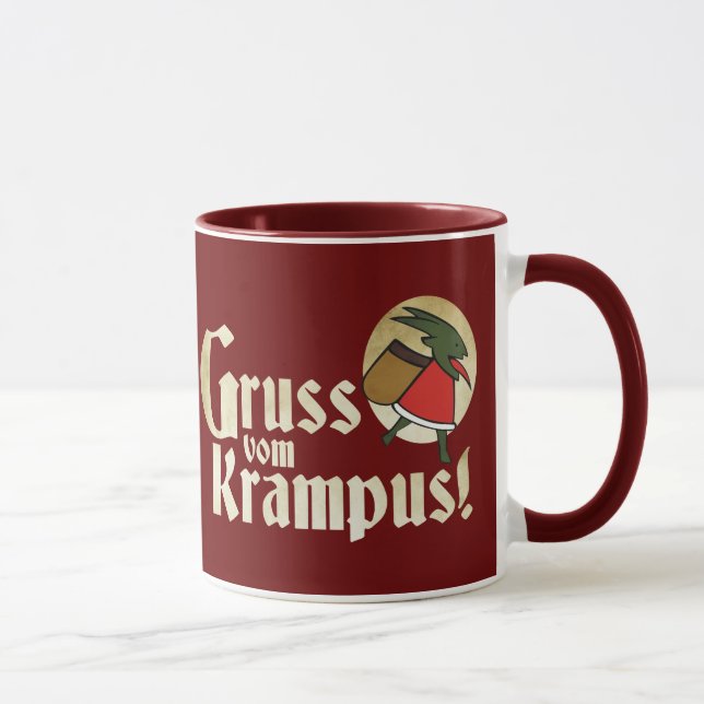 Gruss Vom Krampus Mugg (Höger)