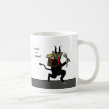 Gruss vomKrampus (hälsningar från Krampus) mugg