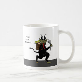 Gruss vomKrampus (hälsningar från Krampus) mugg