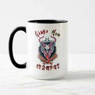Grüße Vom Krampus Yule Djävulen December Krampunac Mugg