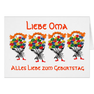 Grußkarte zum Geburtstag Hälsningskort