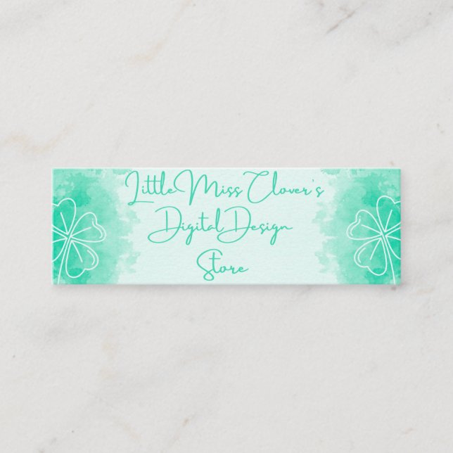 gruva mini visitkort (Framsida)