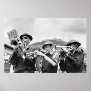 Gruvarbetare arbets- dagmusikband, 1940 poster