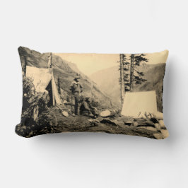 Gruvarbetare Bergssidans läger San Juan County Col Lumbarkudde