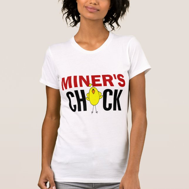 GRUVARBETARE CHICK T-SHIRT (Framsida)