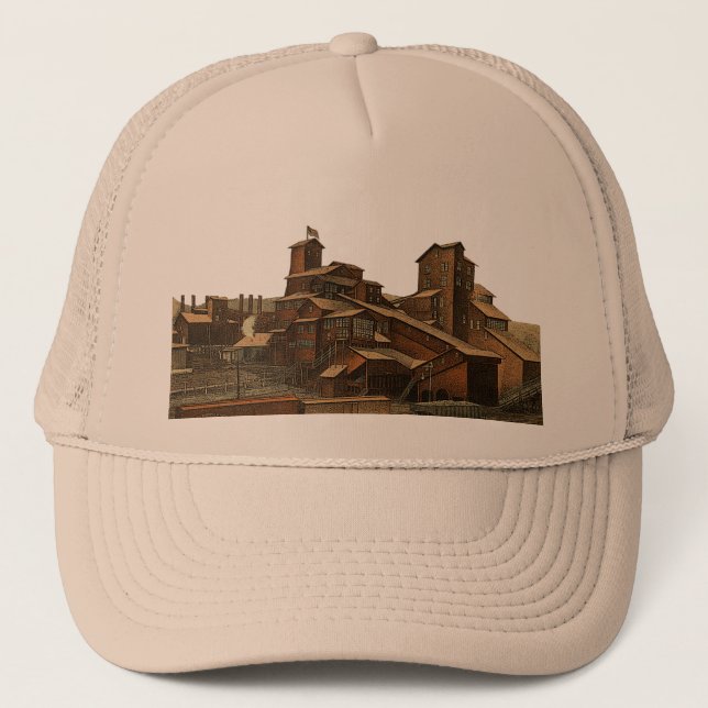 Gruvarbetaren för kol för kolAnthracitecoalmining Keps (Framsida)