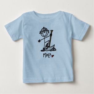 Gruvarbetarestick figur tee