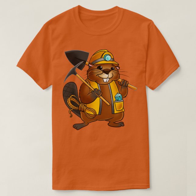 Gruvdrift Ingenjör T Shirt (Design framsida)