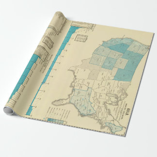 Gruvdrift Karta i Guld (1883) Presentpapper