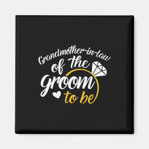 Gruvmormor i Groom-to-be Big Bröllop Magnet